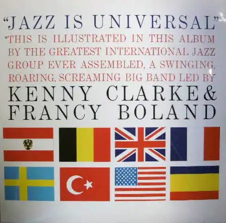 KENNY CLARKE & FRANCY BOLAND / JAZZ IS UNIVERSALΥʥ쥳ɥ㥱å ()