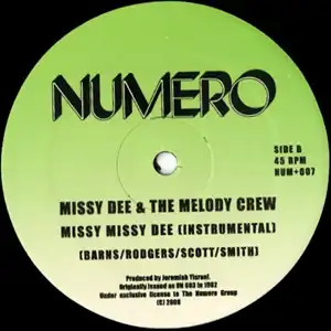MISSY DEE & THE MELODY CREW / MISSY MISSY DEEΥʥ쥳ɥ㥱å ()