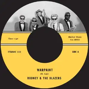 RODNEY & THE BLAZERS / WARPAINT のアナログレコードジャケット (準備中)