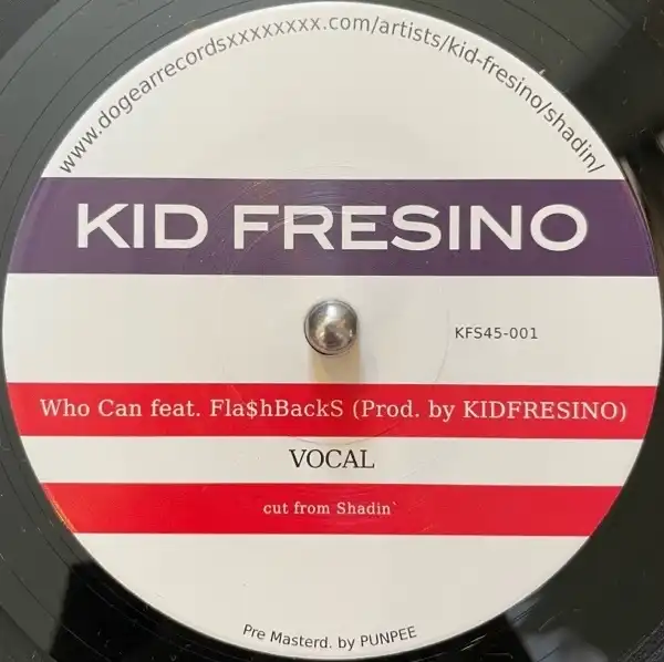KID FRESINO / WHO CAN FEAT. FLA$HBACKSΥʥ쥳ɥ㥱å ()
