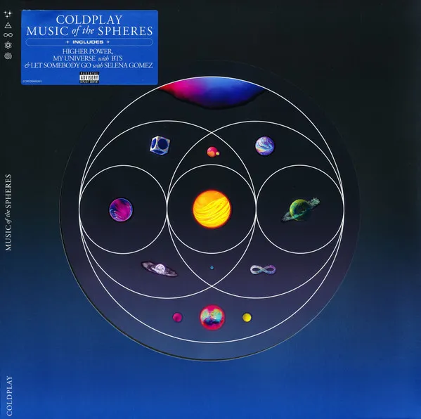 COLDPLAY / MUSIC OF THE SPHERESのアナログレコードジャケット (準備中)