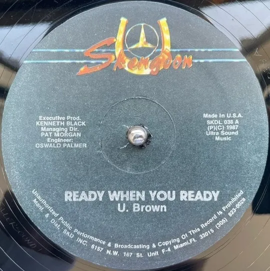 U. BROWN / READY WHEN YOU READYΥʥ쥳ɥ㥱å ()