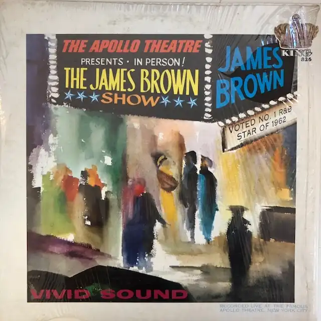 JAMES BROWN / LIVE AT THE APOLLOのアナログレコードジャケット (準備中)