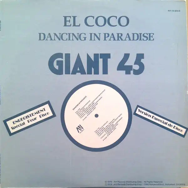EL COCO / DANCING IN PARADISEΥʥ쥳ɥ㥱å ()