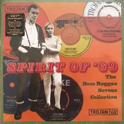 VARIOUS (DERRICK HARRIOTT、JOHN HOLT、TYRONE EVANS) ‎/ SPIRIT OF '69 (7inch× 8 BOX SET)のアナログレコードジャケット (準備中)