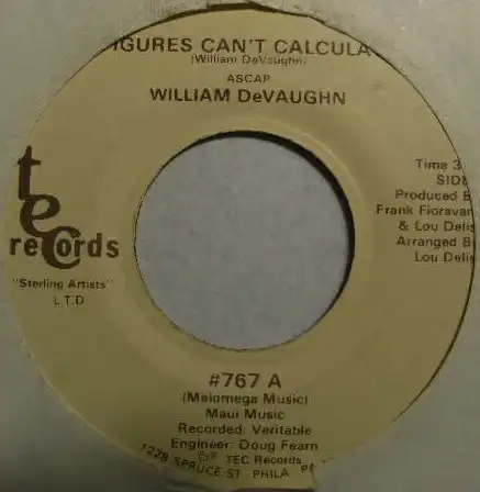 WILLIAM DE VAUGHN / HOLD ON TO LOVE