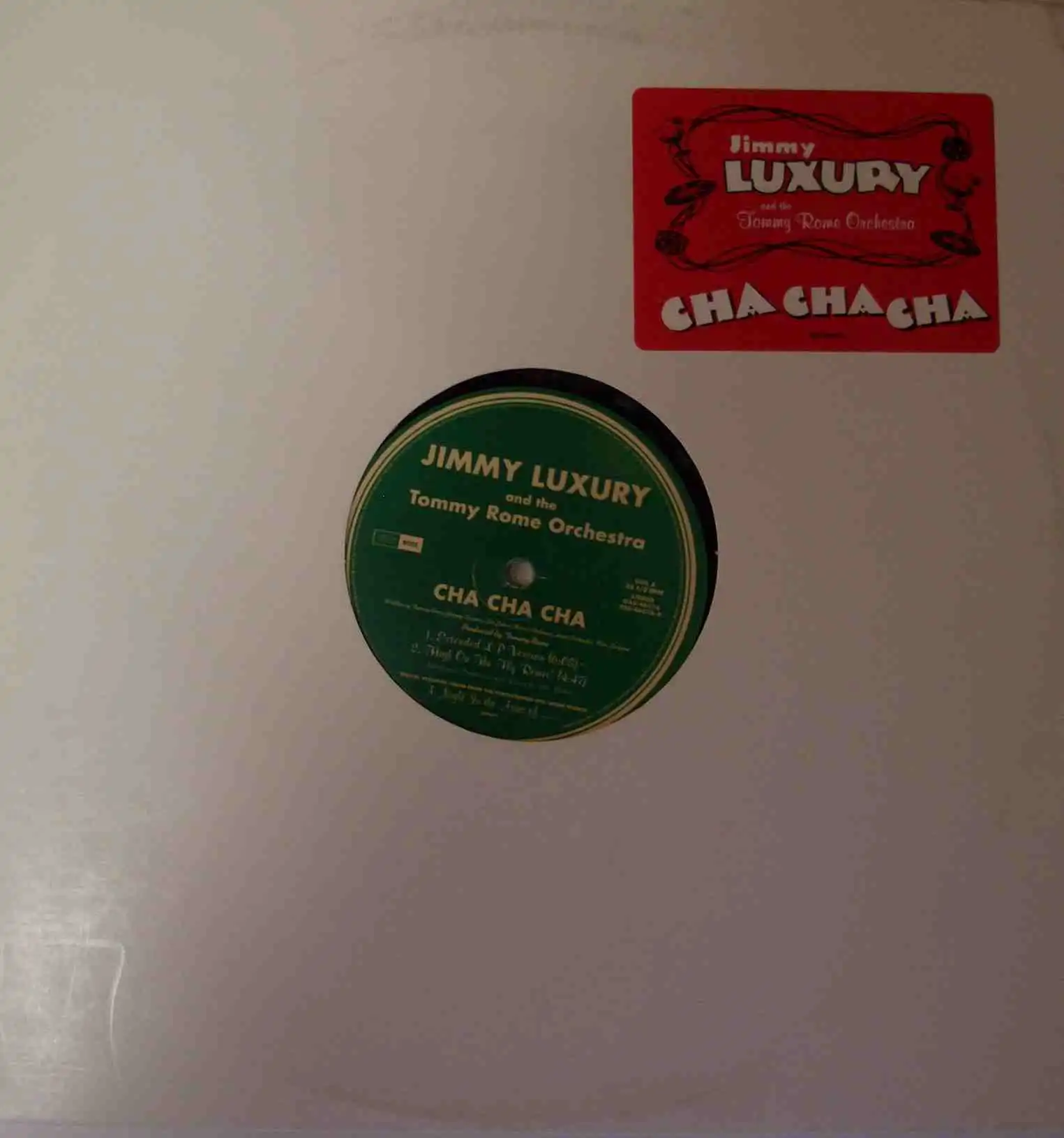 JIMMY LUXURY / CHA CHA CHAのアナログレコードジャケット (準備中)