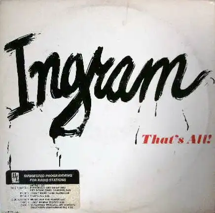 INGRAM / THAT'S ALL
