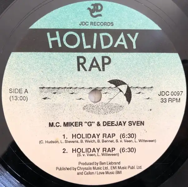 M.C. MIKER G & DEEJAY SVEN / HOLIDAY RAPΥʥ쥳ɥ㥱å ()