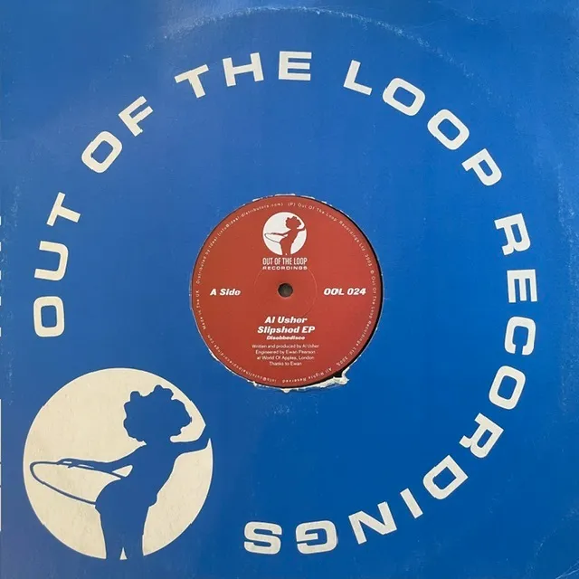 AL USHER / SLIPSHOD EPのアナログレコードジャケット (準備中)
