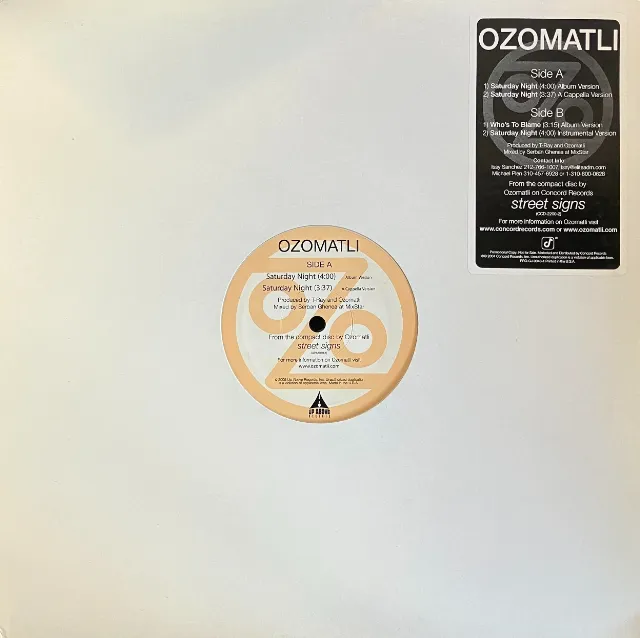 OZOMATLI / SATURDAY NIGHT  ／ WHO'S TO BLAME