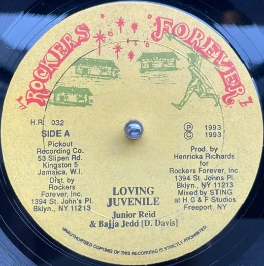 JUNIOR REID & BAJJA JEDD / LOVING JUVENILE