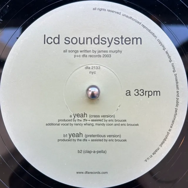 LCD SOUNDSYSTYEA / YEAH