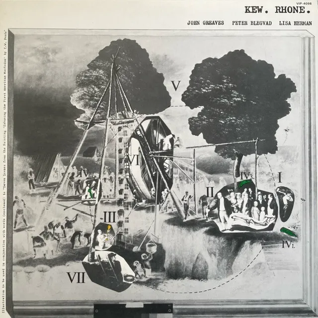 JOHN GREAVES ／ PETER BLEGVAD ／ LISA HERMAN / KEW. RHONE. (REISSUE)