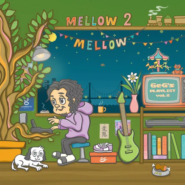 VARIOUS (EDEN, 唾奇) / MELLOW MELLOW ~GEG'S PLAYLIST VOL.2~のアナログレコードジャケット (準備中)
