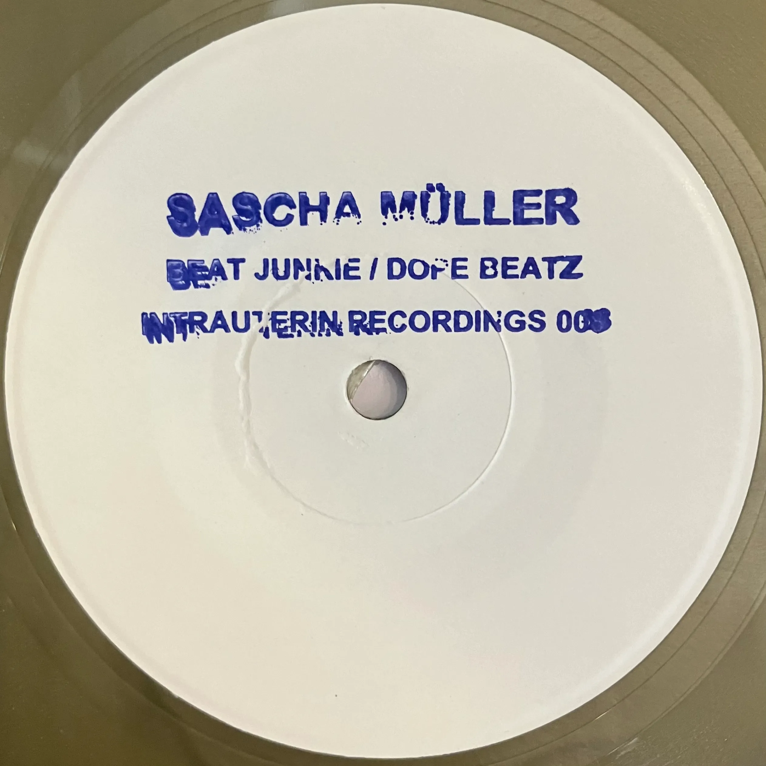 SASCHA MULLER ‎/ BEAT JUNKIE ／ DOPE BEATZ