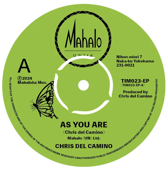 CHRIS DEL CAMINO X BEEK / AS YOU ARE