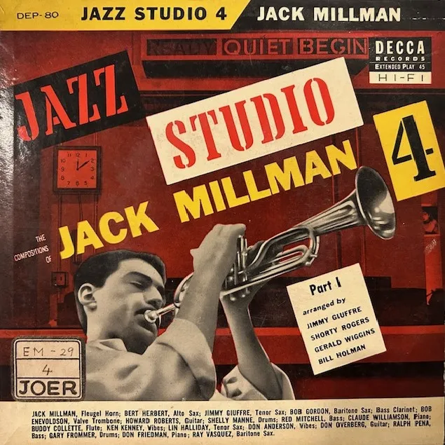 JACK MILLMAN / JAZZ STUDIO 4 - PART 1