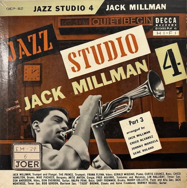 JACK MILLMAN / JAZZ STUDIO 4 - PART 3