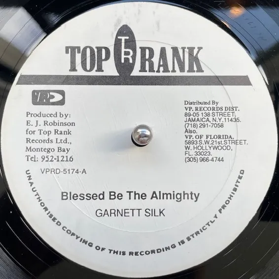 GARNETT SILK ／ SUGAR MINOTT / BLESSED BE THE ALMIGHTY ／ PUSH BUTTON