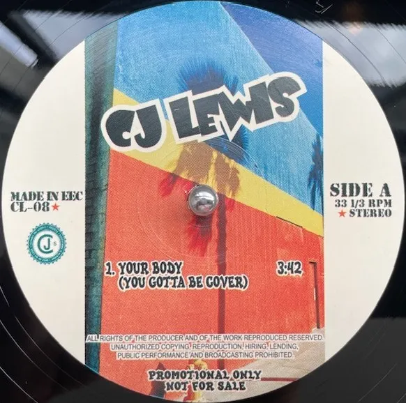 CJ LEWIS / YOUR BODY (YOU GOTTA BE COVER)