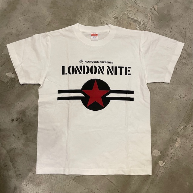 LONDON NITE STANDARD T-SHIRTS WHITE S SIZE