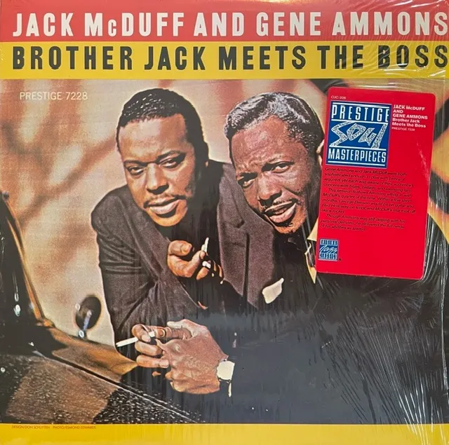 JACK MCDUFF AND GENE AMMONS / BROTHER JACK MEETS 
