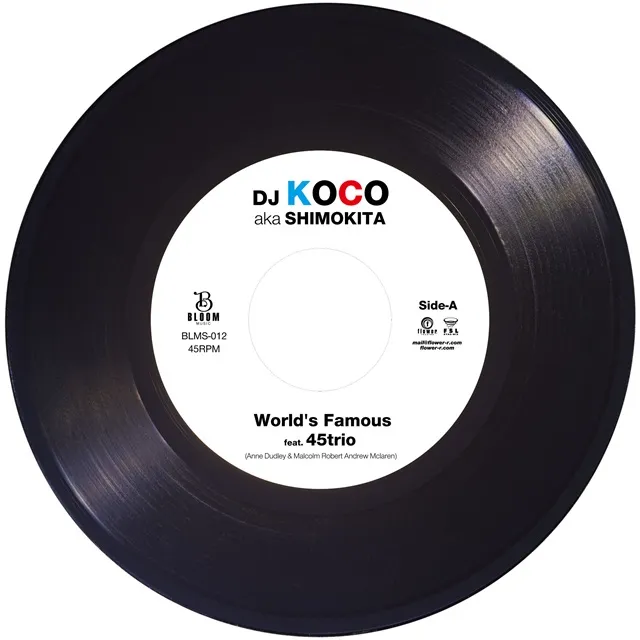 DJ KOCO AKA SHIMOKITA / WORLD'S FAMOUS