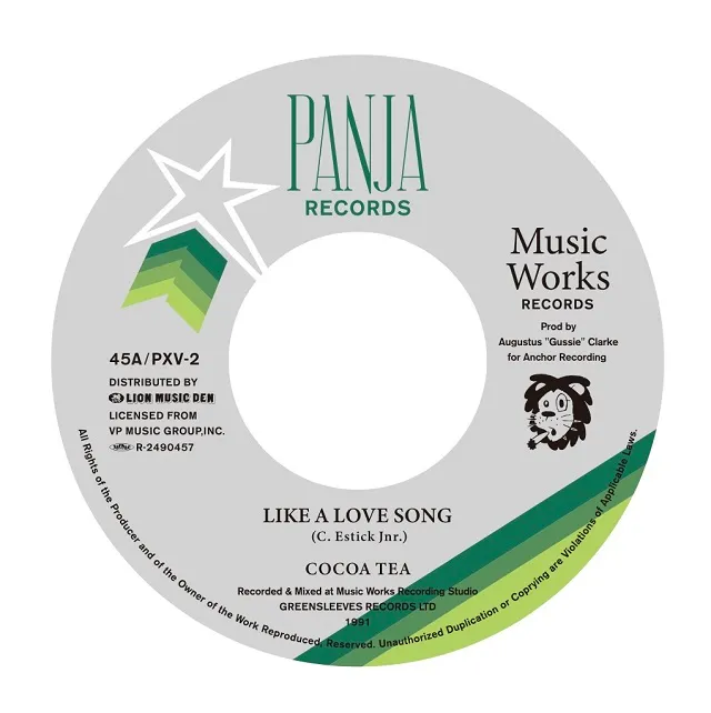 COCOA TEA / LIKE A LOVE SONG 