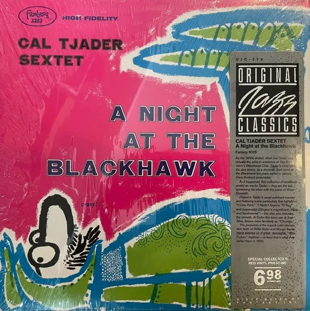 CAL TJADER SEXTET / A NIGHT AT THE BLACKHAWK (CLEAR RED VINYL)