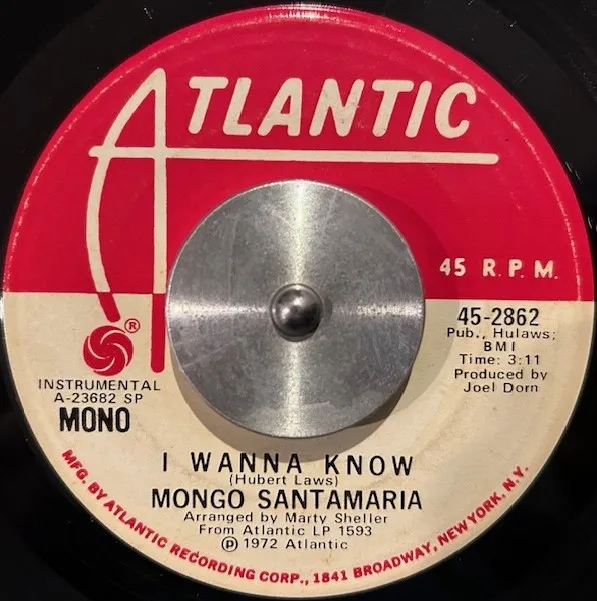 MONGO SANTAMARIA / I WANNA KNOW