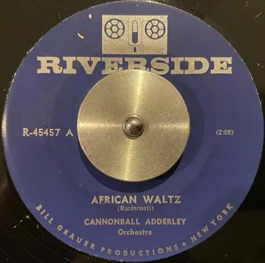 CANNONBALL ADDERLEY ORCHESTRA / AFRICAN WALTZ