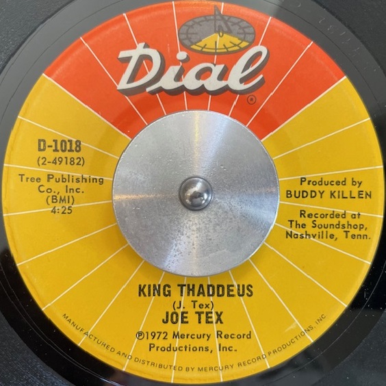 JOE TEX / KING THADDEUS ／ RAIN GO AWAY
