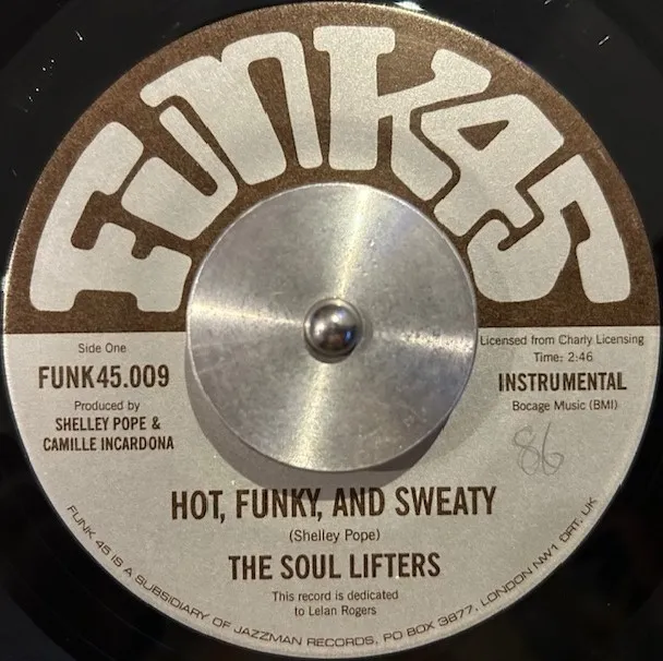 SOUL LIFTERS / HOT, FUNKY AND SWEATY