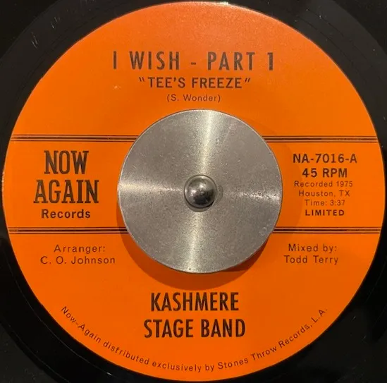 KASHMERE STAGE BAND / I WISH