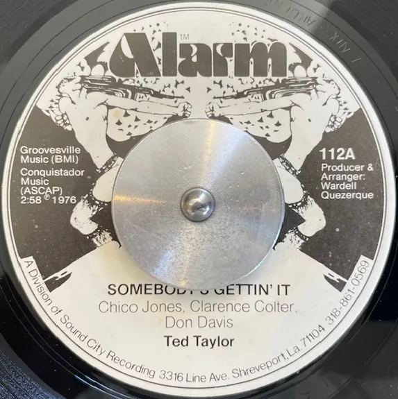 TED TAYLOR / SOMEBODY'S GETTIN' IT ／ STEAL AWAY