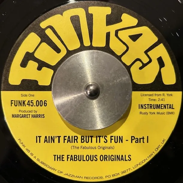 FABULOUS ORIGINALS / IT AIN'T FAIR BUT IT'S FUN