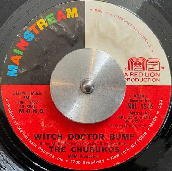 CHUBUKOS / WITCH DOCTOR BUMP ／ HOUSE OF RISING FUNK