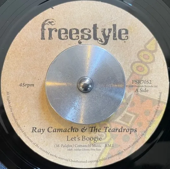 RAY CAMACHO & THE TEARDROPS / LET'S BOOGIE ／ MOVING ON