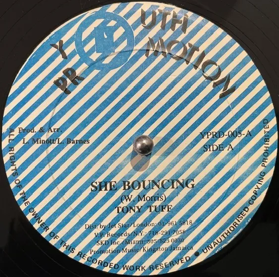 TONY TUFF / SHE BOUNCING