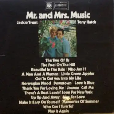 JACKIE TRENT & TONY HATCH / MR. AND MRS. MUSICΥʥ쥳ɥ㥱å ()