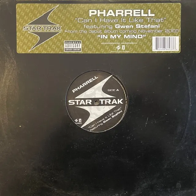 PHARRELL FEATURING GWEN STEFANI / CAN I HAVE IT LIKE THAT
