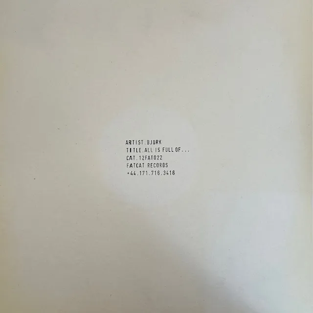 BJORK MIT :FUNKSTORUNG / ALL IS FULL OF...