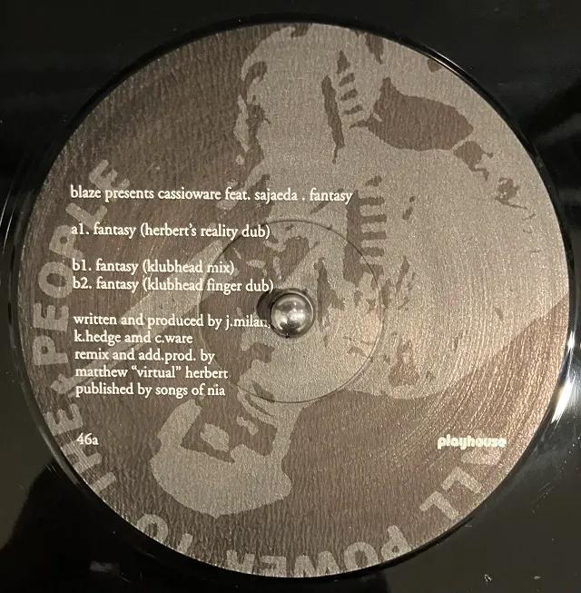 BLAZE PRESENTS CASSIO WARE / FANTASYのアナログレコードジャケット (準備中)