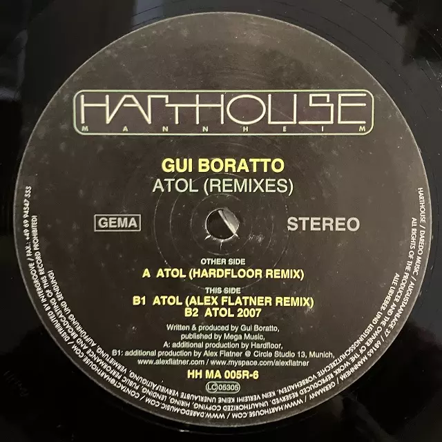 GUI BORATTO / ATOL (REMIXES)