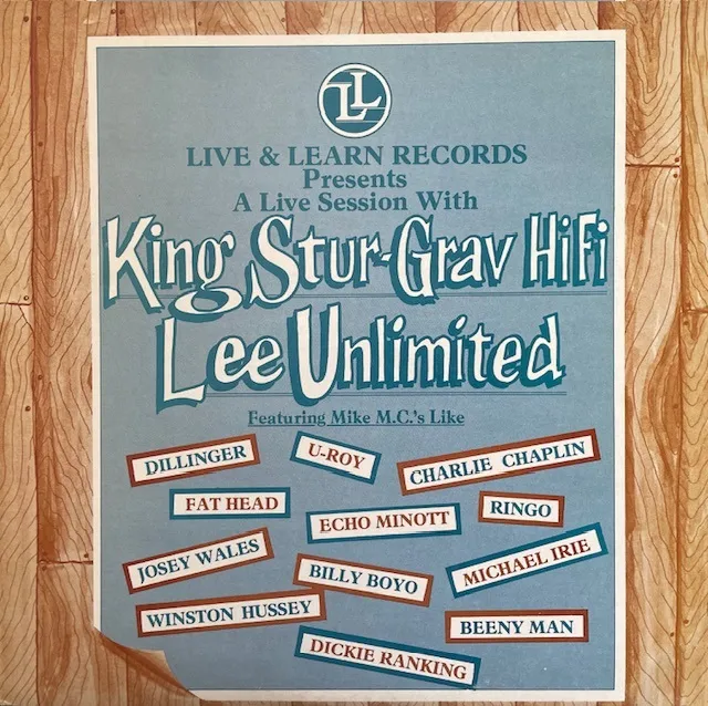 VARIOUS (DILLINGER) / A LIVE SESSION WITH KING STUR-GRAV HI-FI／LEE UNLIMITED