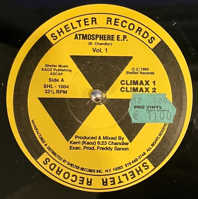 KERRI CHANDLER / ATMOSPHERE E.P. VOL. 1