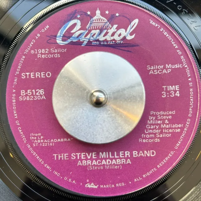 STEVE MILLER BAND / ABRACADABRA