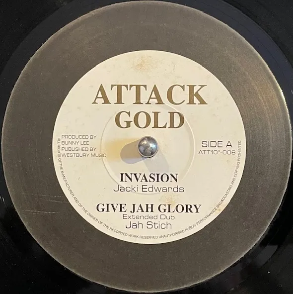 JACKI EDWARDS / INVASION ／ SO JAH SEY