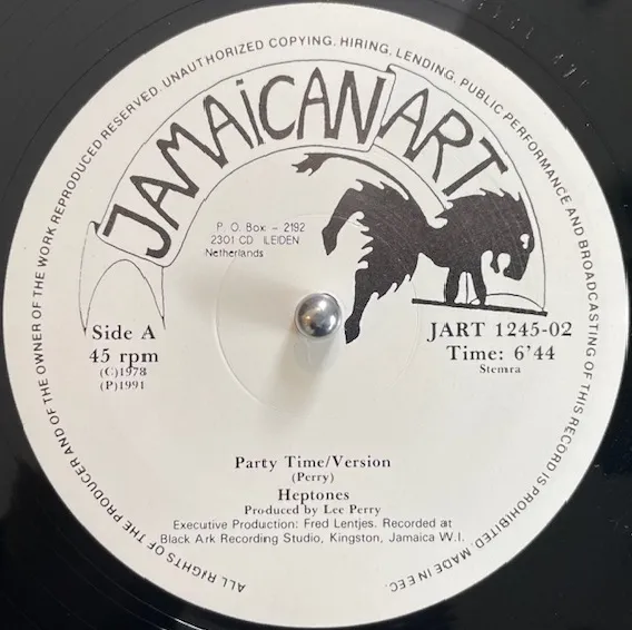 HEPTONES / PARTY TIME (REISSUE)
